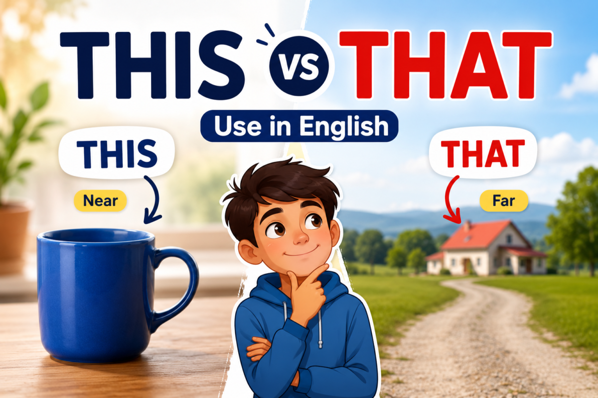 Use of “This” and “That” – मराठीत सोप्या भाषेत समजून घ्या