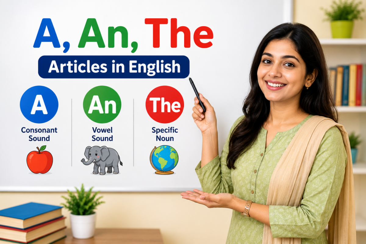 Use of “A, An, The” – मराठीत सविस्तर समजून घ्या