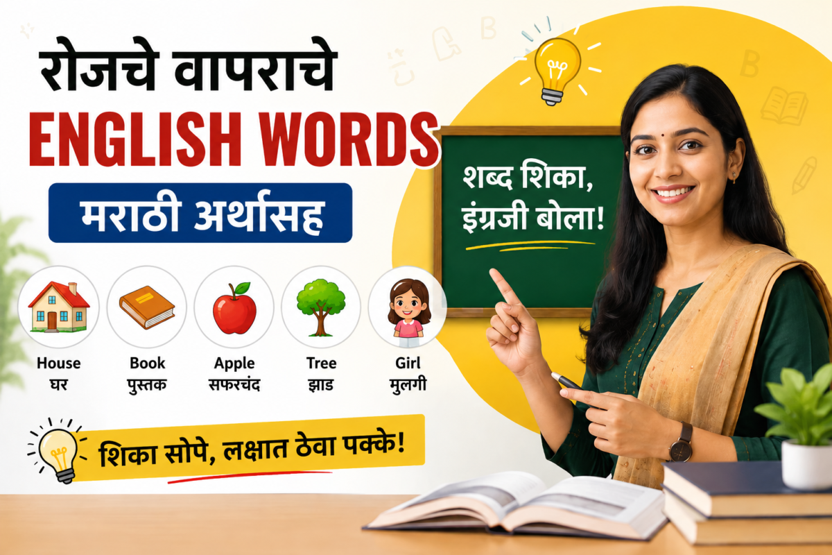 इंग्रजी शब्द शिकणे का महत्त्वाचे आहे?