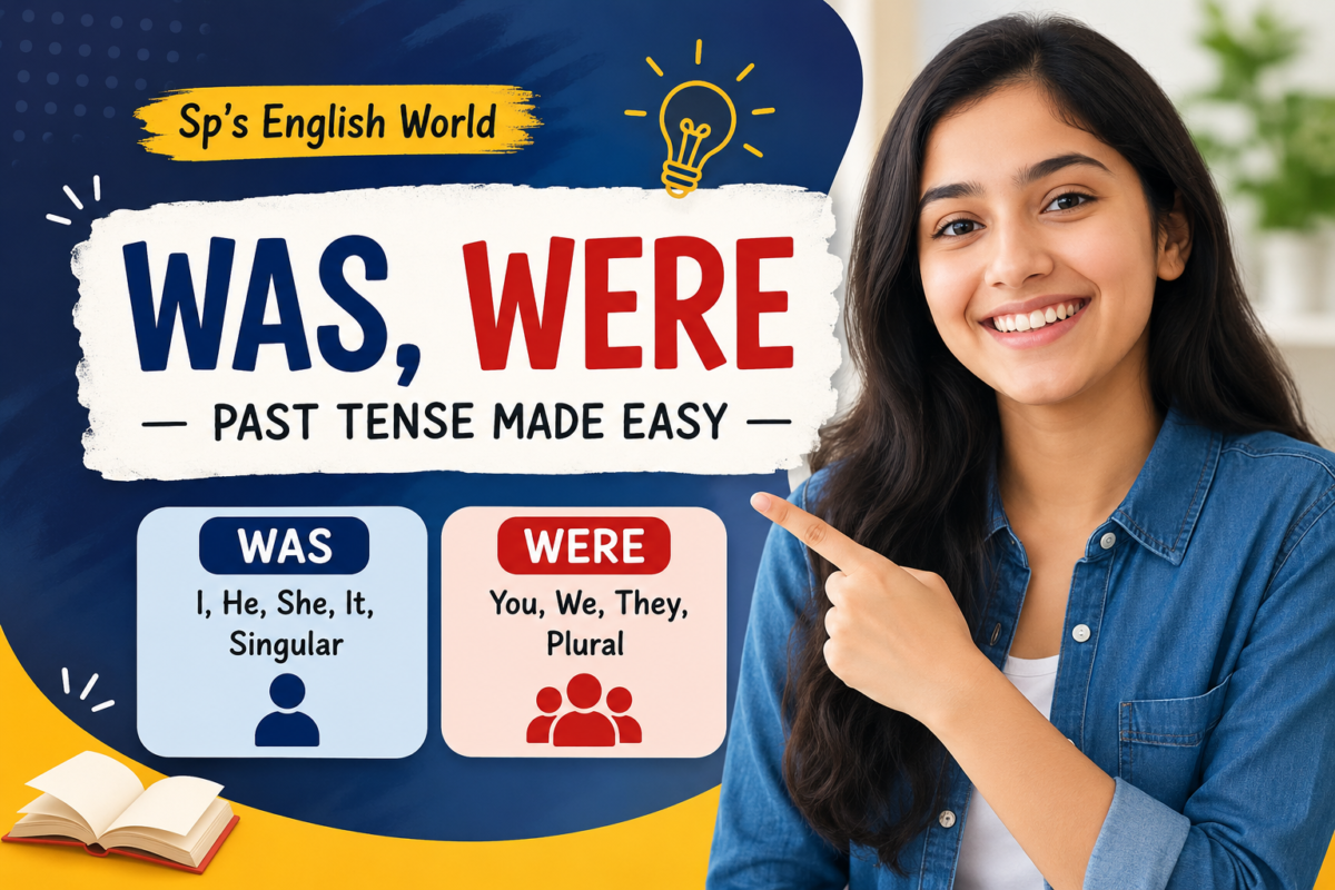 Was / Were चा वापर | Use of Was / Were in English